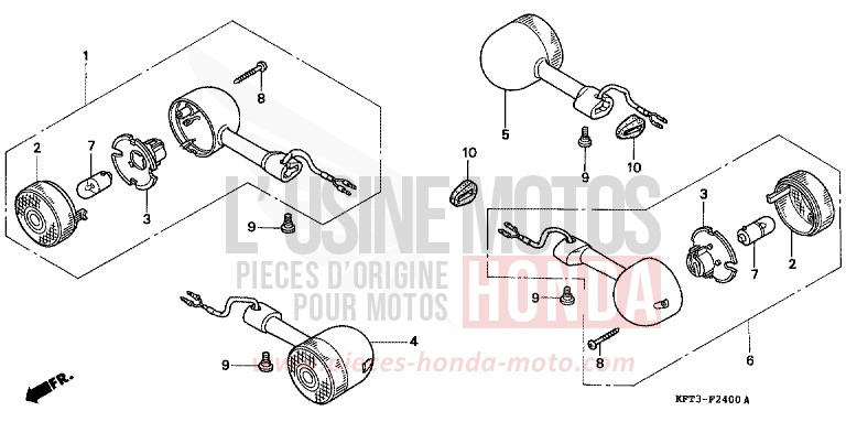 WINKER for City Fly FRIGHT GREEN (G168E) from 1998